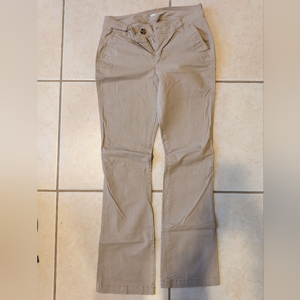 Old Navy Women's Tan Boot Cut Pants